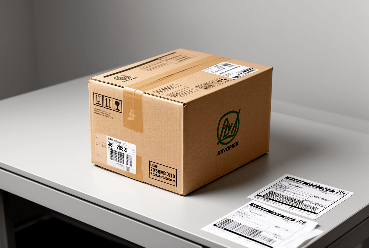 Boîte carton personnalisée pour envoi e-commerce